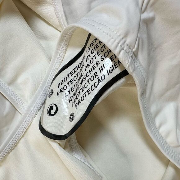 NWT Good American Plus Size Leilani Ivory One Piece Halter Swimsuit - Size 7/4XL - Picture 6 of 10